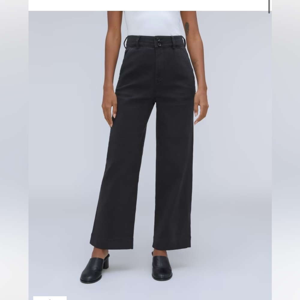Everlane “The Organic Wide Leg Pant” NWT
